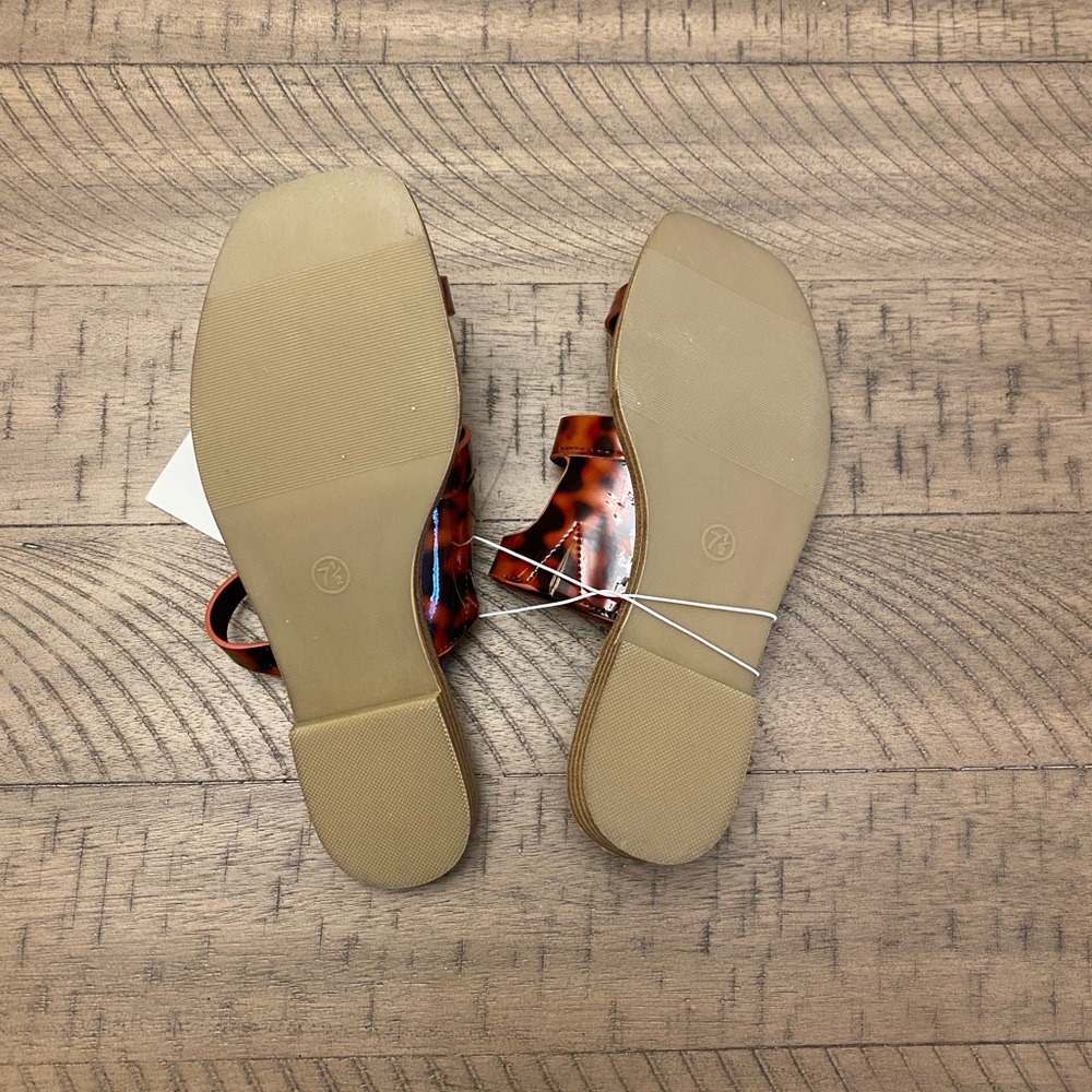 Tortoise Shell Sandals - Picture 2 of 3